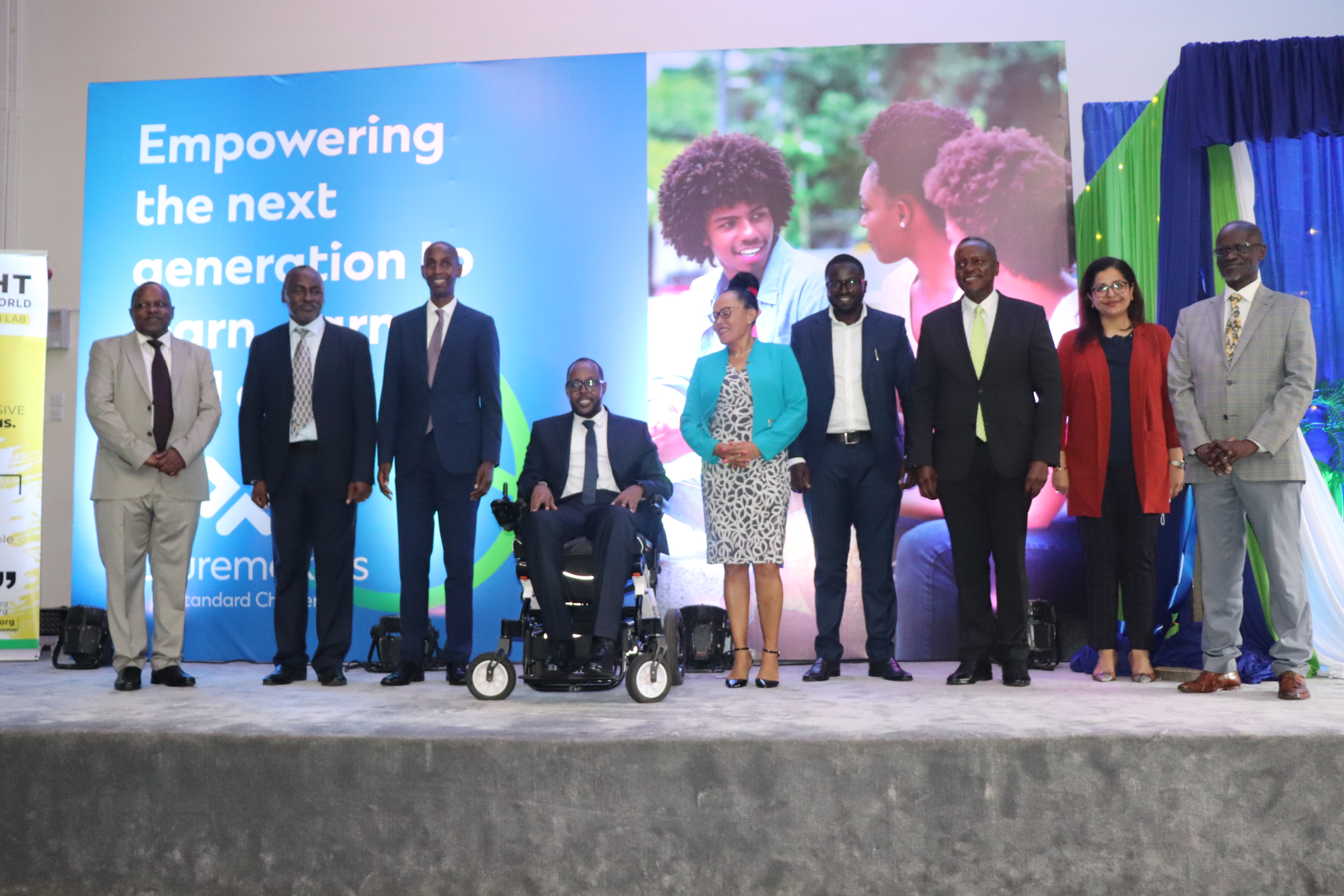 Standard Chartered Bank invests Kshs. 96.9 million with Sightsavers and Light for the World to up-scale employability skills program for the youth